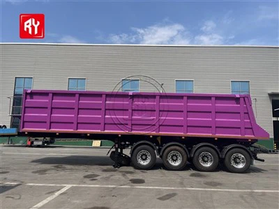 3 ašies galų pusiau priekabos